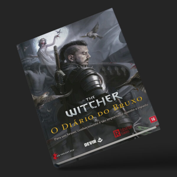 Capa The Witcher TRGP O Diário do Bruxo
