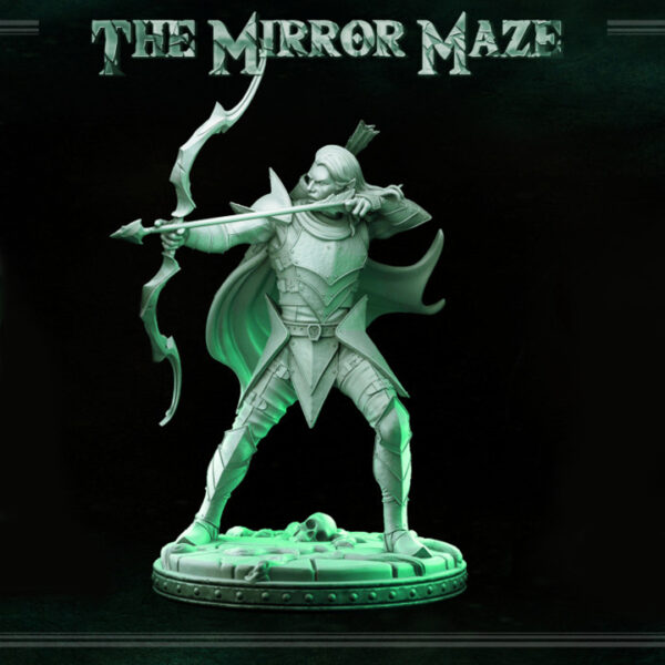 Miniatura RPG 32mm Haggar, coleção The Mirror Maze da Primal Collectible