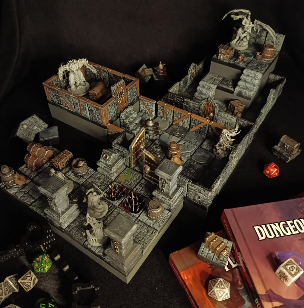Foto do produto Dungeon Modular de Parvus Miniaturas