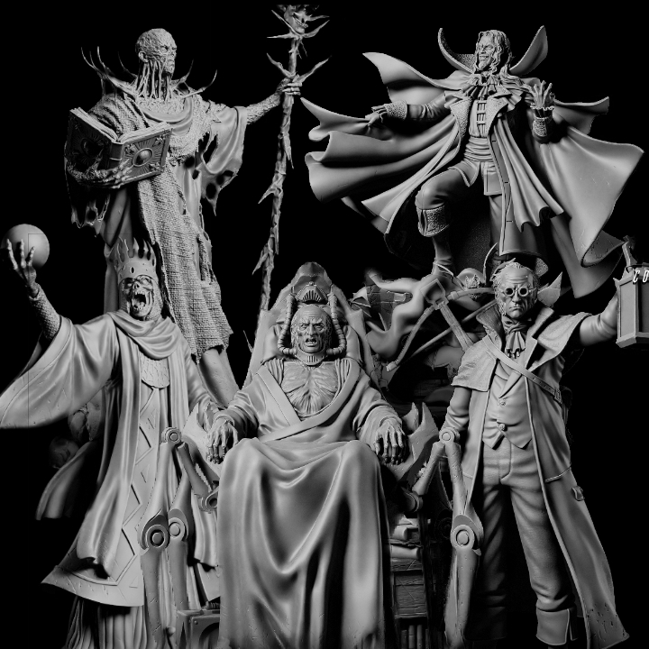 imagem do combo de miniaturas Dark Blood da Primal Collectibles vendido por Parvus Miniaturas