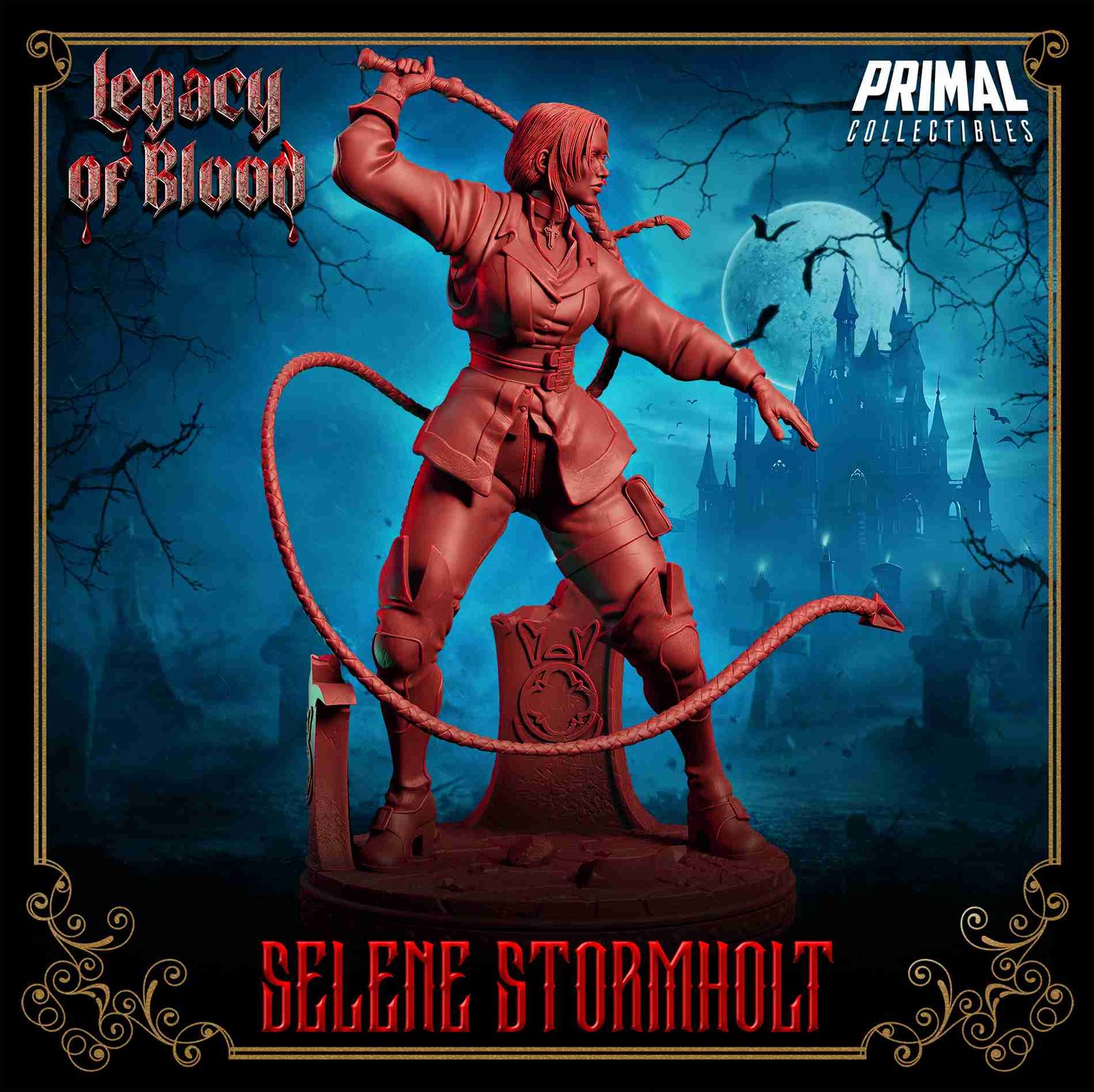Selene Stormholt, Humano - Legacy of Blood - Miniatura de RPG - Imagem 3