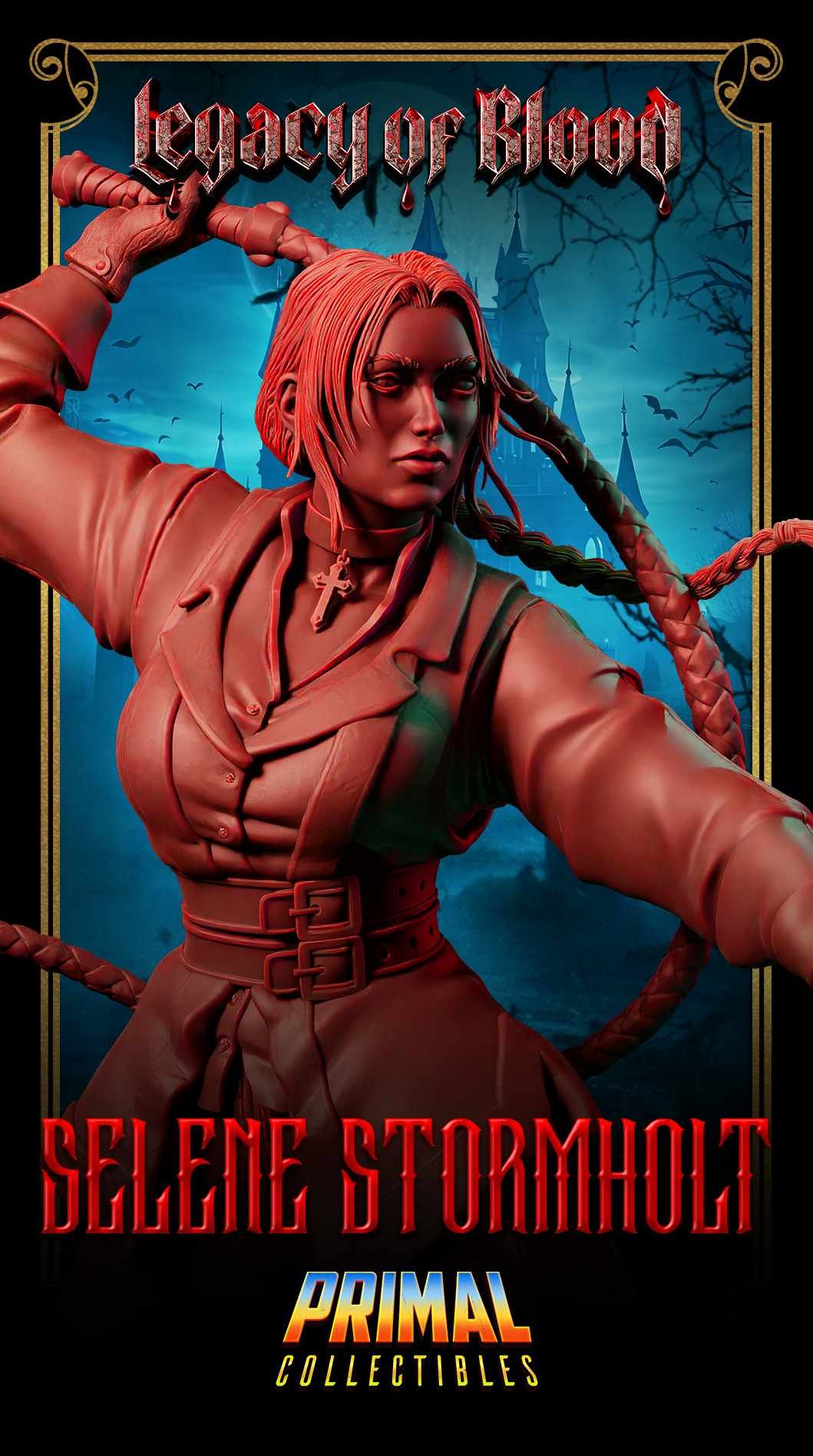 Selene Stormholt, Humano - Legacy of Blood - Miniatura de RPG - Imagem 6