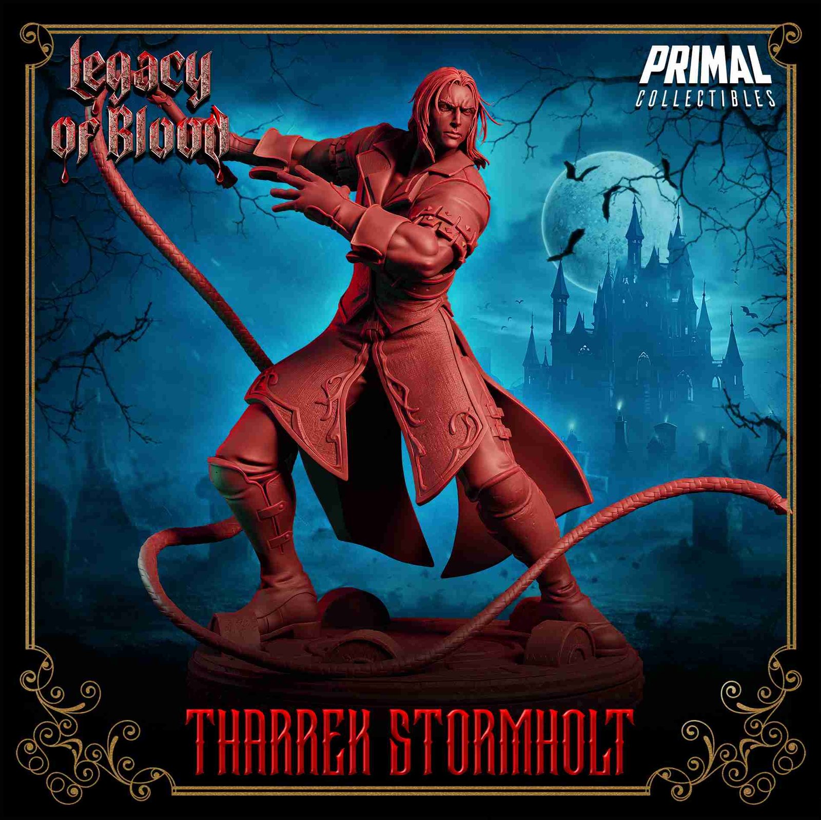 Tharrek Stormholt, Humano - Legacy of Blood - Miniatura de RPG - Imagem 6