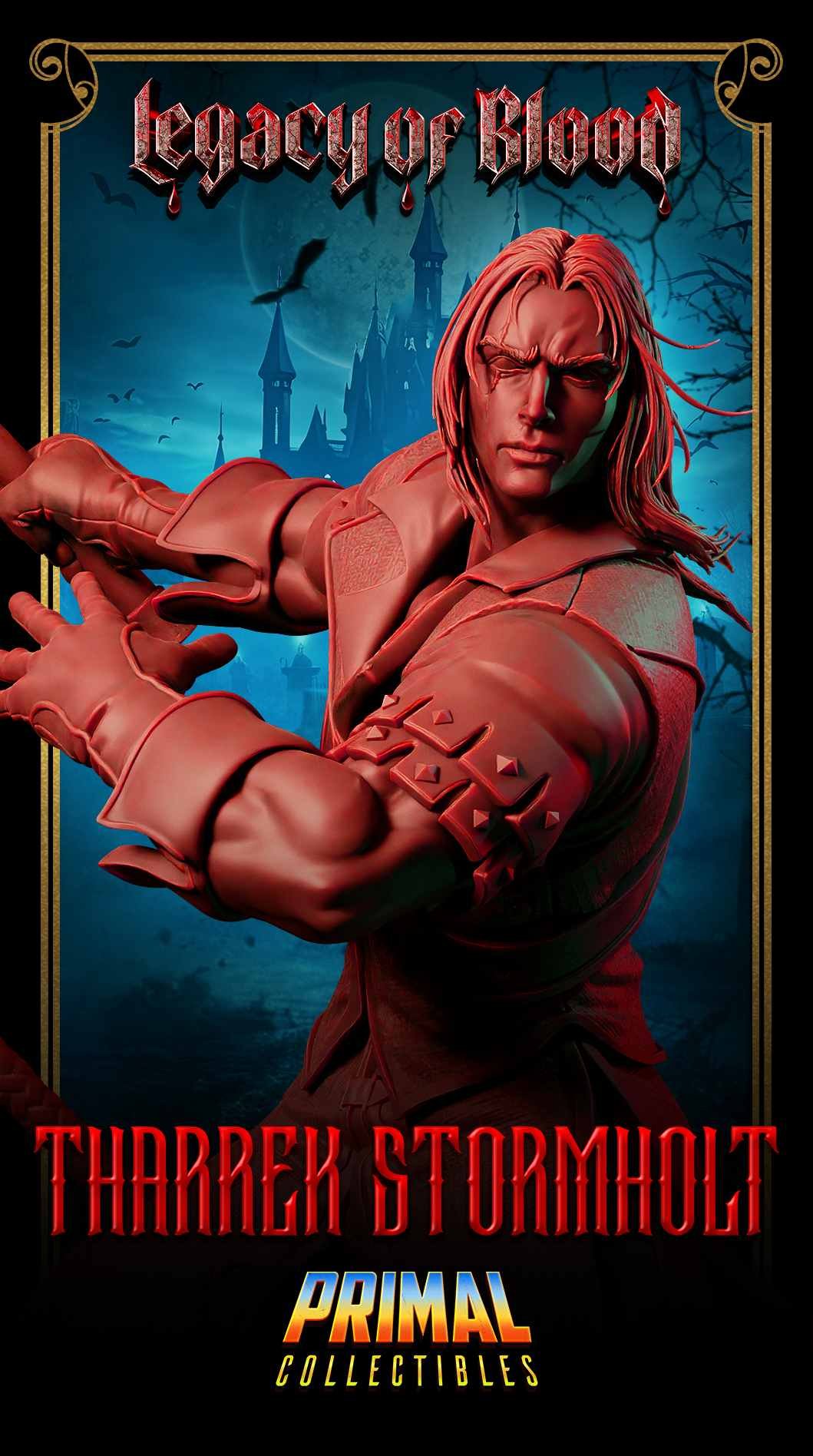 Tharrek Stormholt, Humano - Legacy of Blood - Miniatura de RPG - Imagem 7