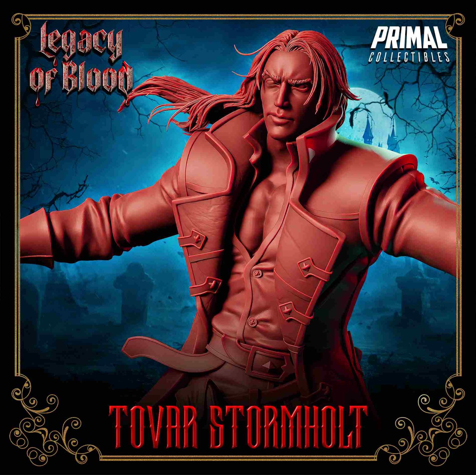 Tovar Stormholt, Humano - Legacy of Blood - Miniatura de RPG - Imagem 2