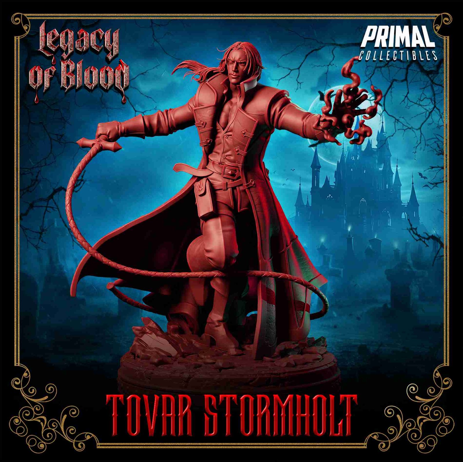 Tovar Stormholt, Humano - Legacy of Blood - Miniatura de RPG