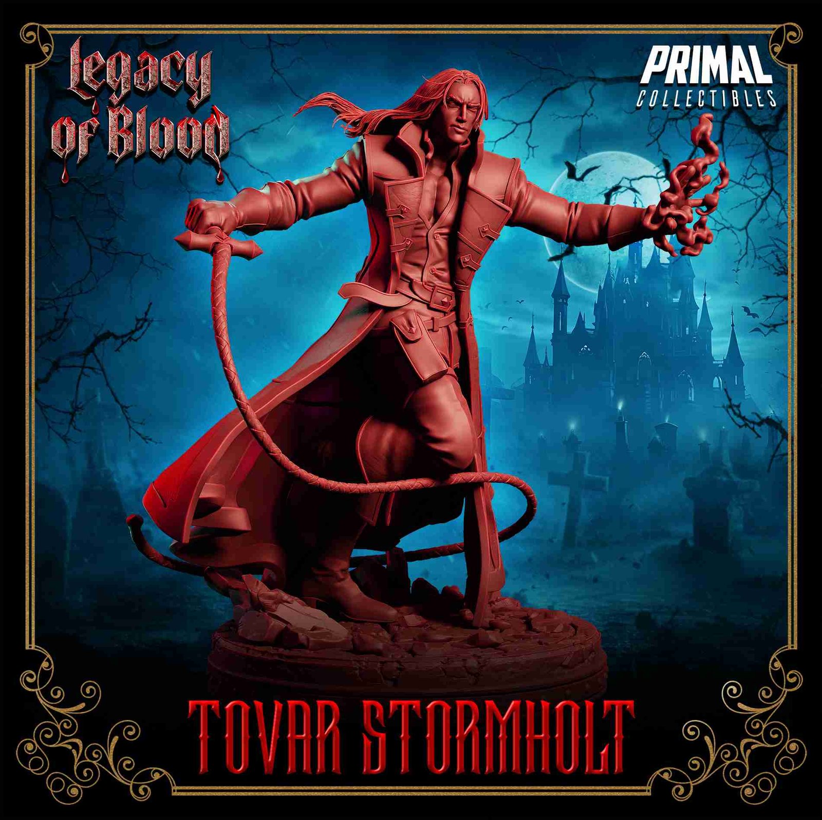 Tovar Stormholt, Humano - Legacy of Blood - Miniatura de RPG - Imagem 4