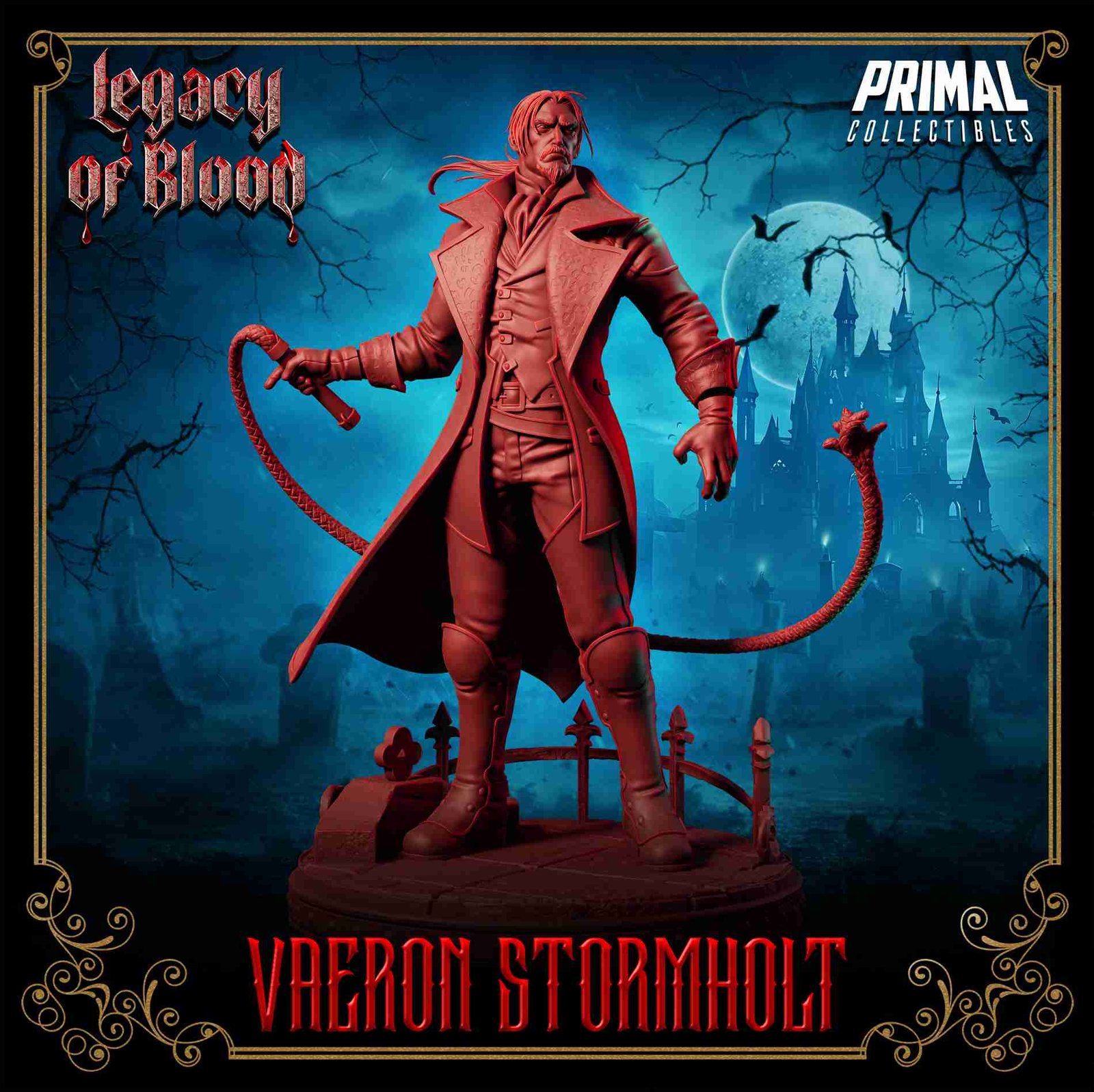 Vaeron Stormholt, Humano - Legacy of Blood - Miniatura de RPG - Imagem 3