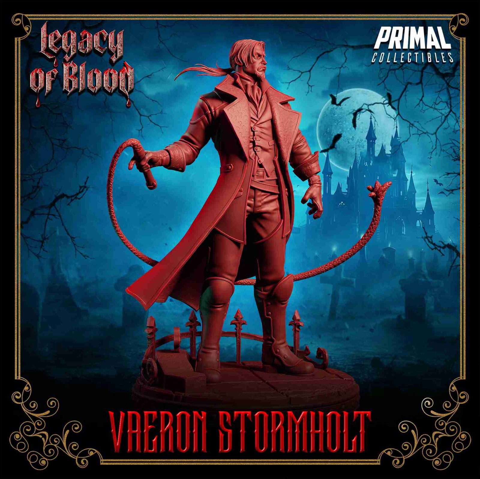 Vaeron Stormholt, Humano - Legacy of Blood - Miniatura de RPG - Imagem 6