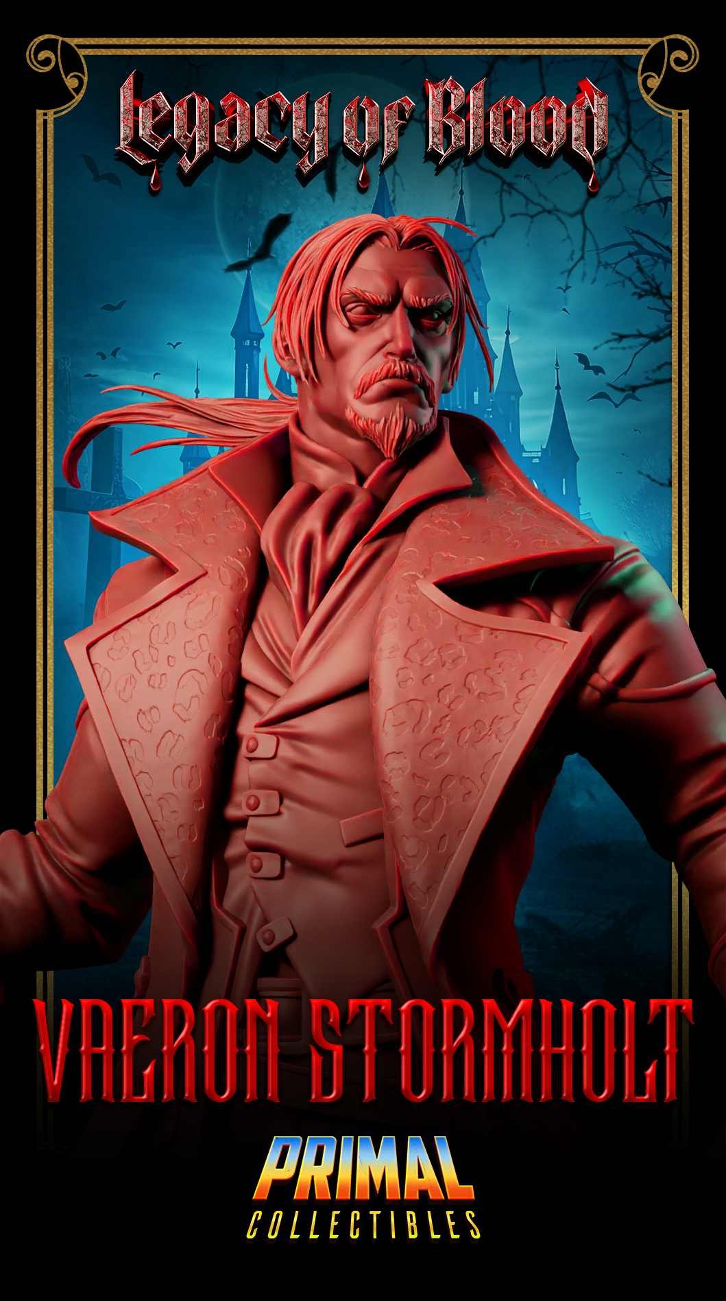 Vaeron Stormholt, Humano - Legacy of Blood - Miniatura de RPG - Imagem 5