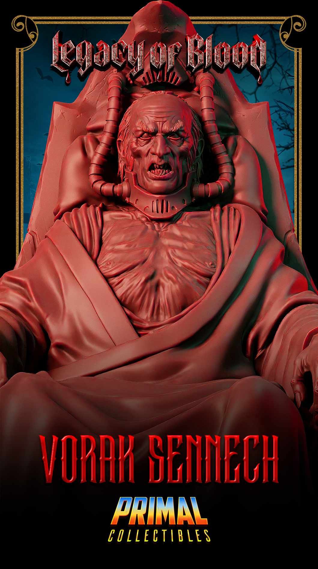 Vorak Sennech, Lord - Legacy of Blood - Miniatura de RPG - Imagem 7