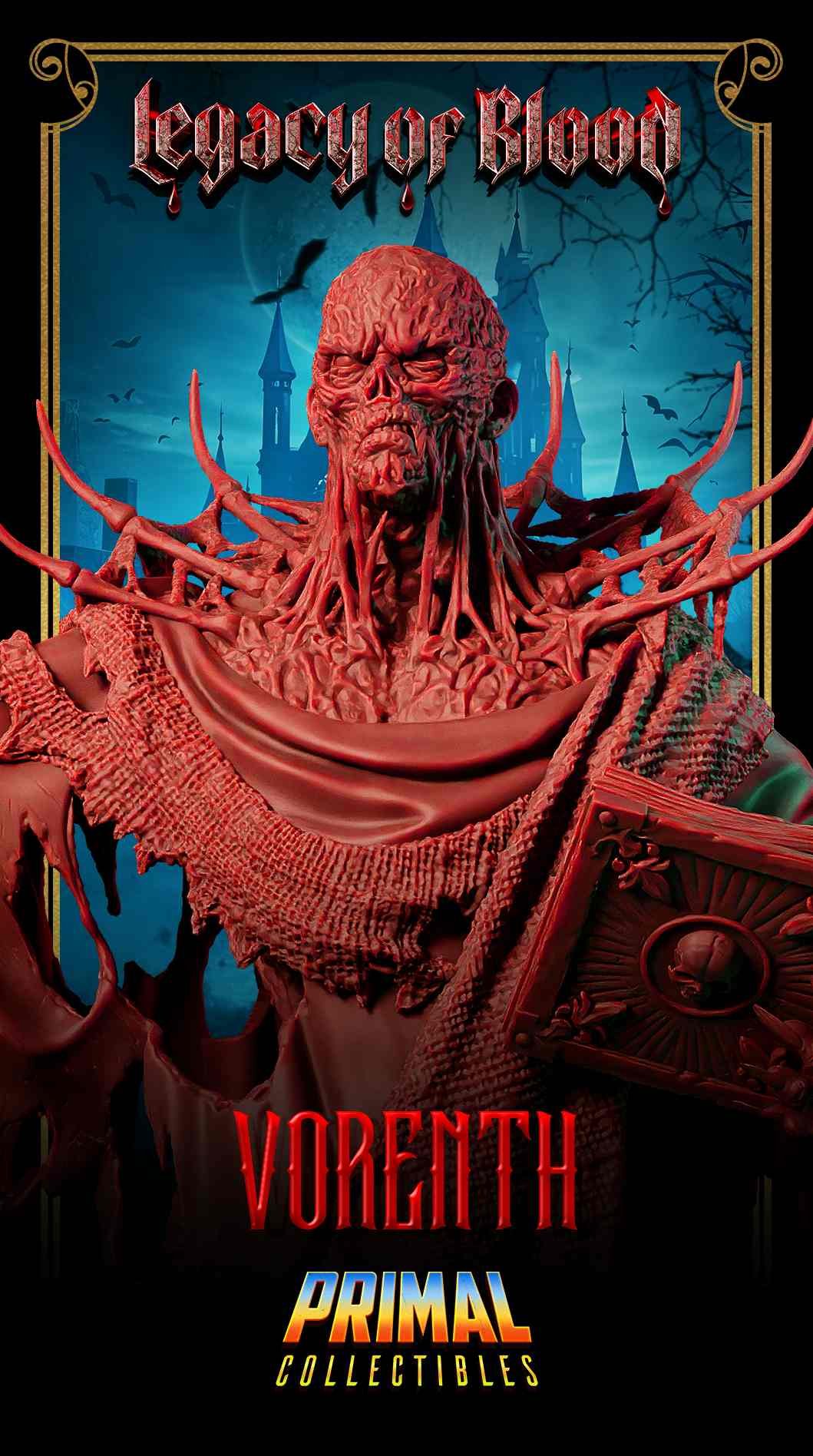 Vorenth, Necromante - Legacy of Blood - Miniatura de RPG - Imagem 7