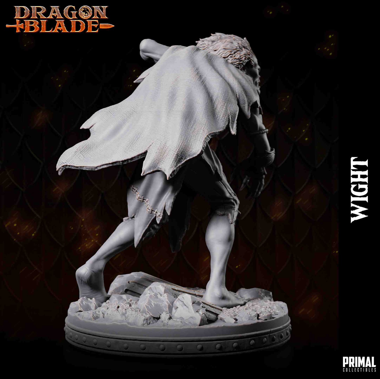 Wight A, Criatura - Dragonblade - Miniatura de RPG - Imagem 4