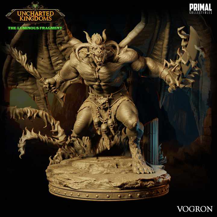 Miniatura de RPG Parvus Miniaturas VOGRON DEAMON