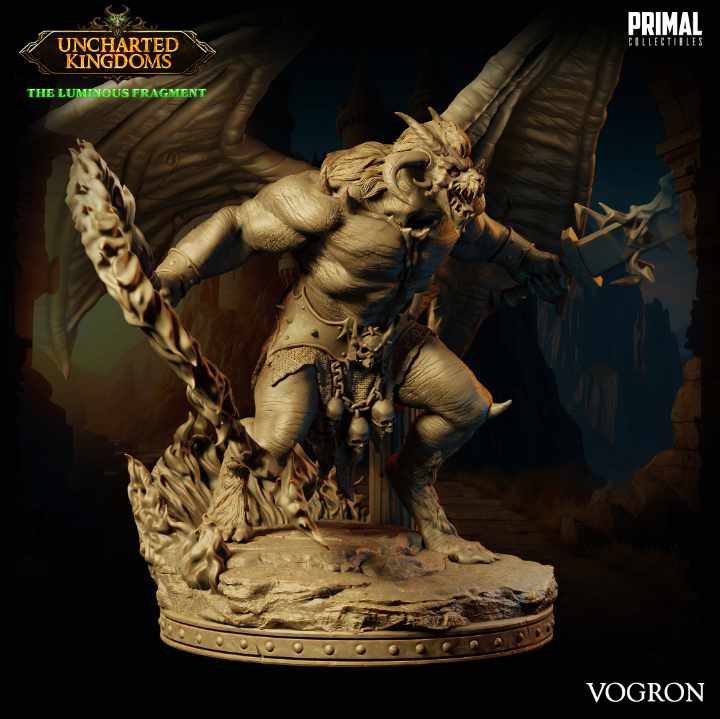 Miniatura de RPG Parvus Miniaturas VOGRON DEAMON