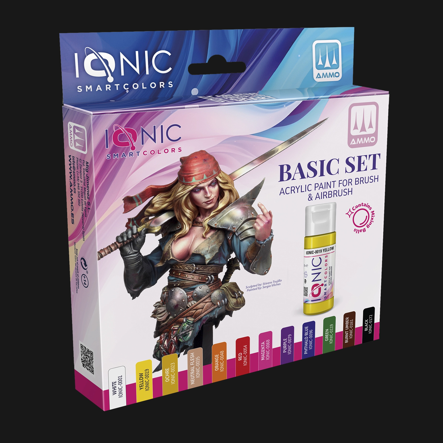 KIT BASICO PARA PINTURA DE MINIATURA
