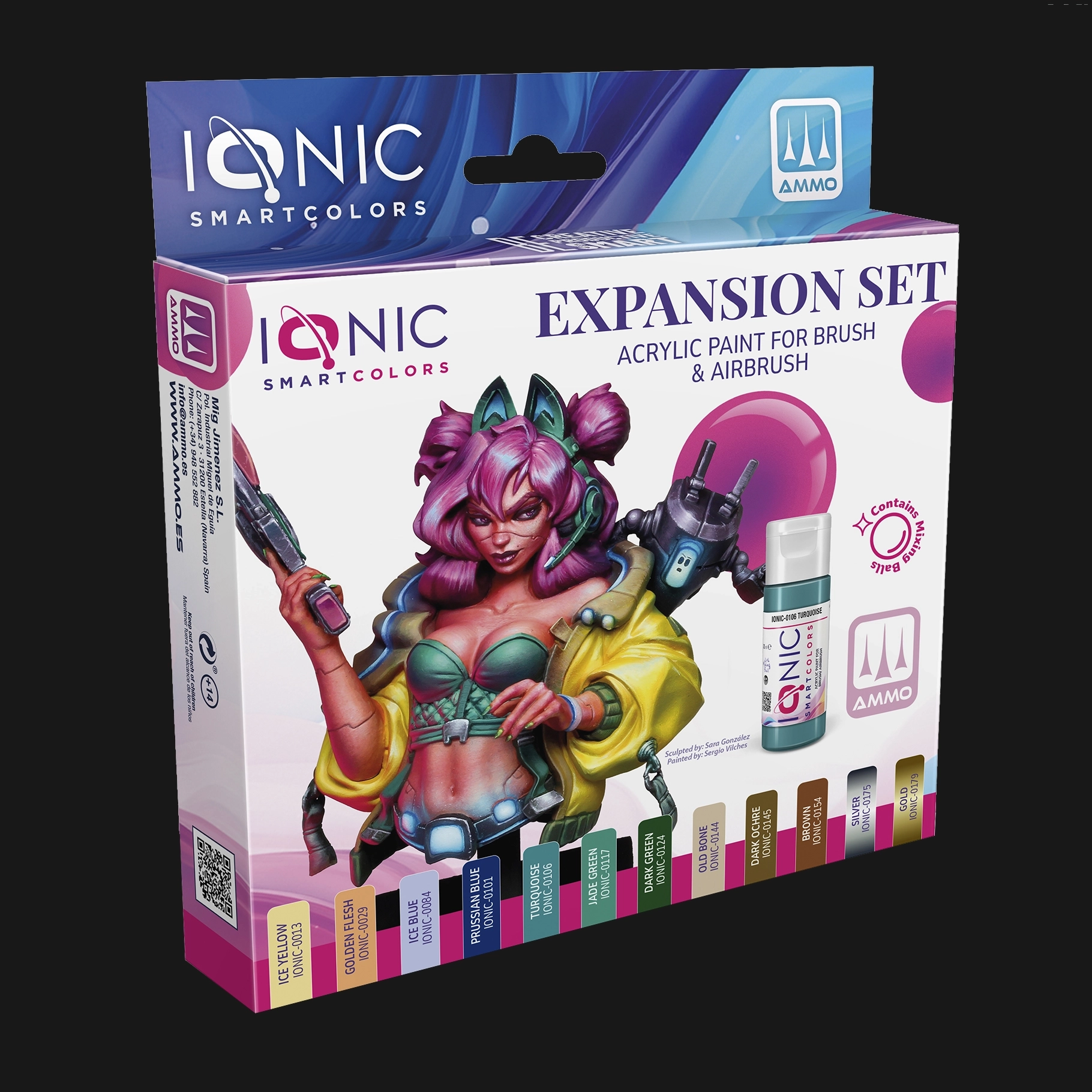KIT BASICO PARA PINTURA DE MINIATURA
