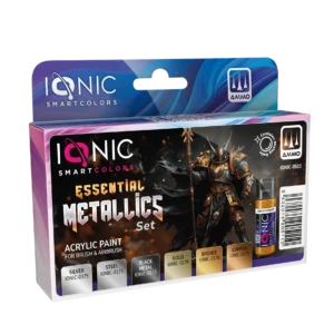 KIT DE TINTAS METALICAS PARA PINTURA DE MINIATURA